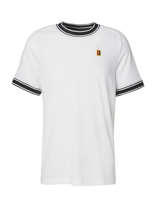 NIKE NIKE Funkcionalna majica 'HERITAGE'  rumena / rdeča / črna / bela