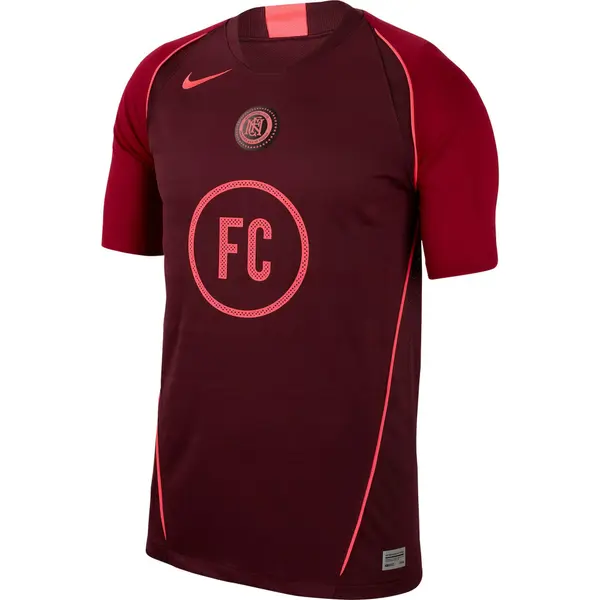 NIKE NIKE Funkcionalna majica  krvavo rdeča / temno rdeča