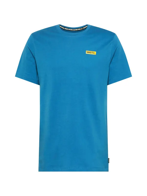 NIKE NIKE Funkcionalna majica  nebeško modra / rumena / oranžna