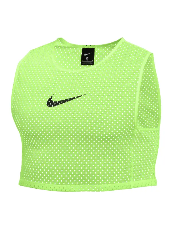 NIKE NIKE Funkcionalna majica  neonsko zelena / črna