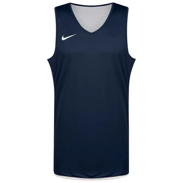 NIKE NIKE Funkcionalna majica  nočno modra / bela