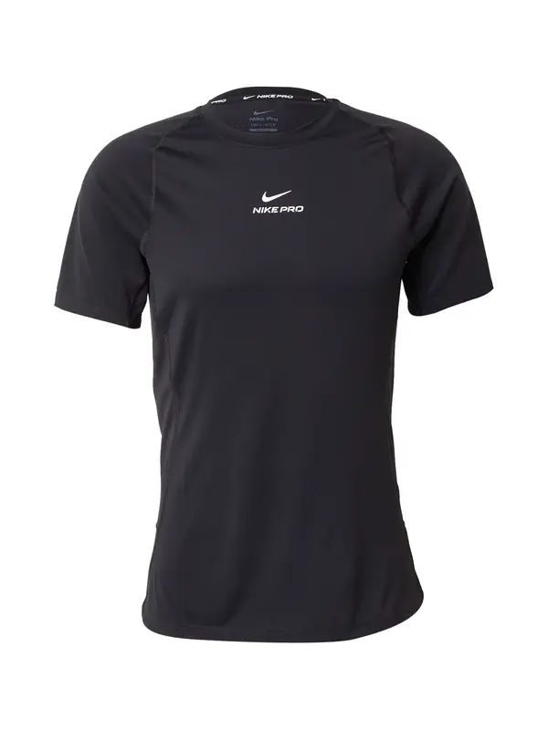 NIKE NIKE Funkcionalna majica 'NPT'  črna / bela