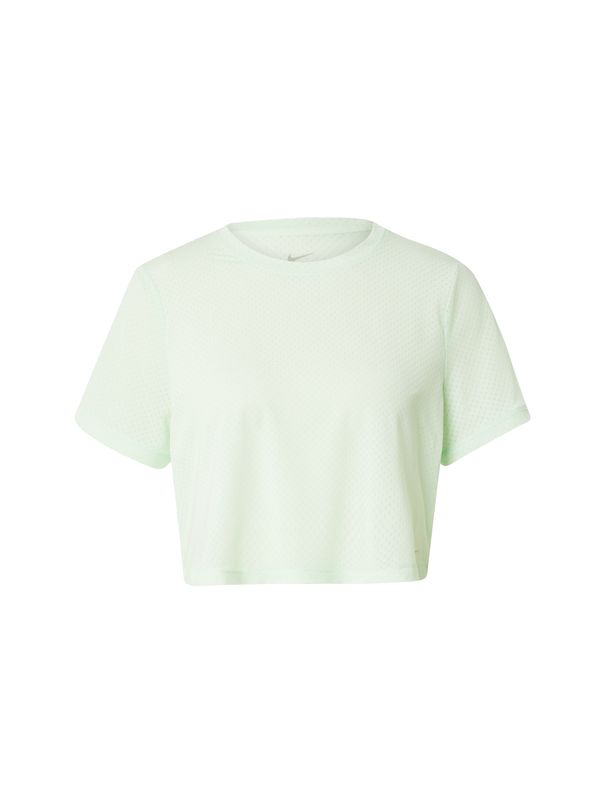 NIKE NIKE Funkcionalna majica 'ONE CLASSIC'  siva / pastelno zelena