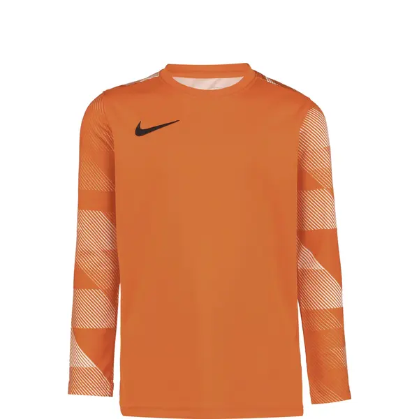 NIKE NIKE Funkcionalna majica 'Park IV'  oranžna / svetlo oranžna / črna / bela
