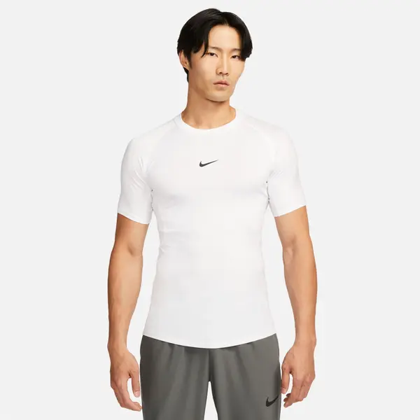 NIKE NIKE Funkcionalna majica 'Pro'  črna / bela