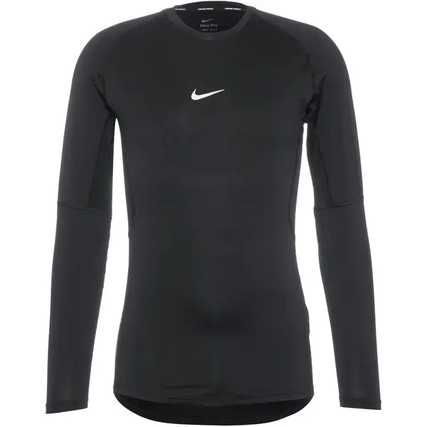 NIKE NIKE Funkcionalna majica 'Pro'  črna / bela