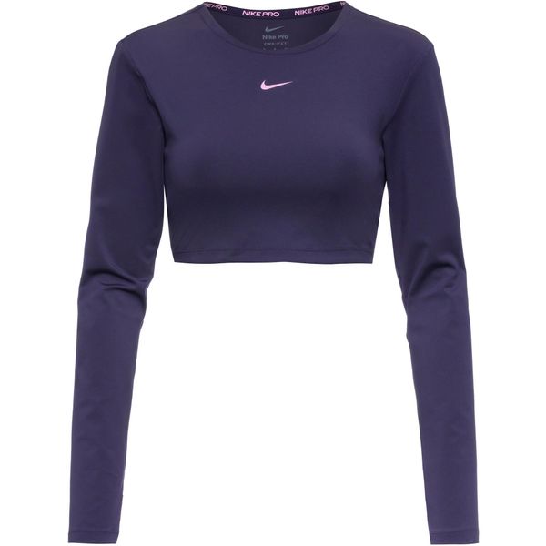 NIKE NIKE Funkcionalna majica 'Pro'  lila / jajčevec / bela