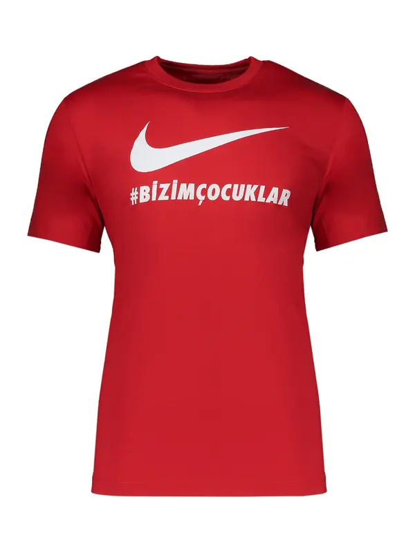 NIKE NIKE Funkcionalna majica  rdeča / bela