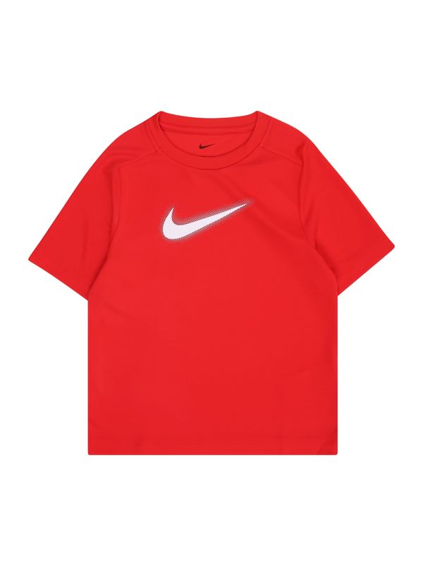 NIKE NIKE Funkcionalna majica  rdeča / bela