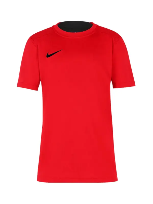 NIKE NIKE Funkcionalna majica  rdeča / črna