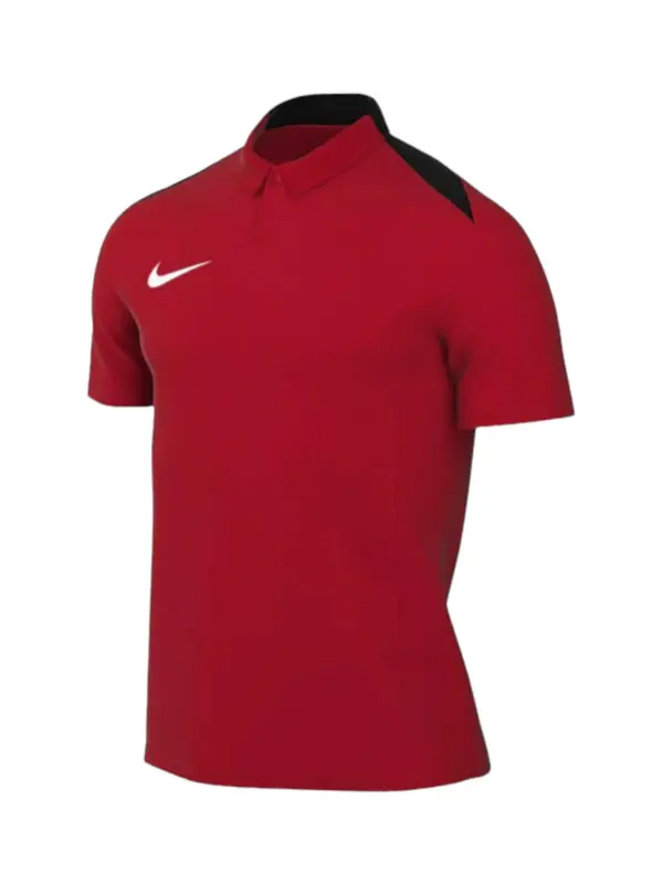 NIKE NIKE Funkcionalna majica  rdeča / črna / bela