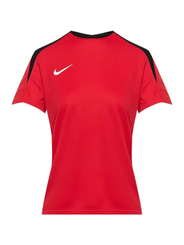 NIKE NIKE Funkcionalna majica  rdeča / črna / bela