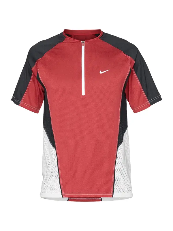 NIKE NIKE Funkcionalna majica 'RETRO'  brusnica / črna / bela