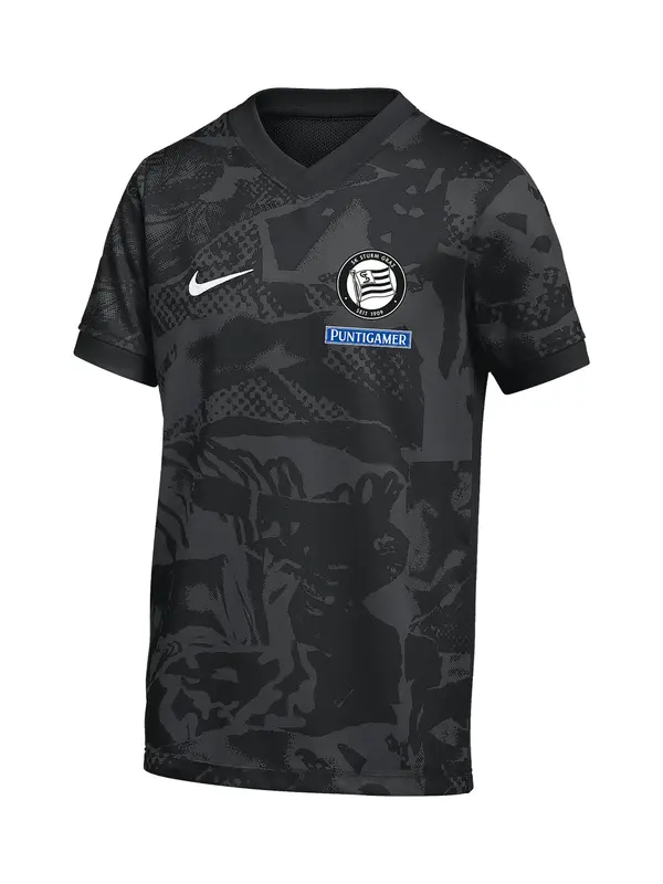 NIKE NIKE Funkcionalna majica 'SK Sturm Graz PreMatch'  antracit / črna / bela