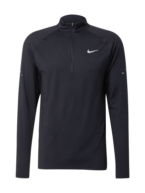 NIKE NIKE Funkcionalna majica 'STRIDE'  črna / bela