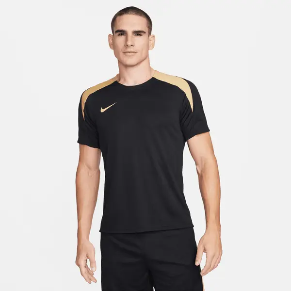 NIKE NIKE Funkcionalna majica 'Strike'  pesek / črna
