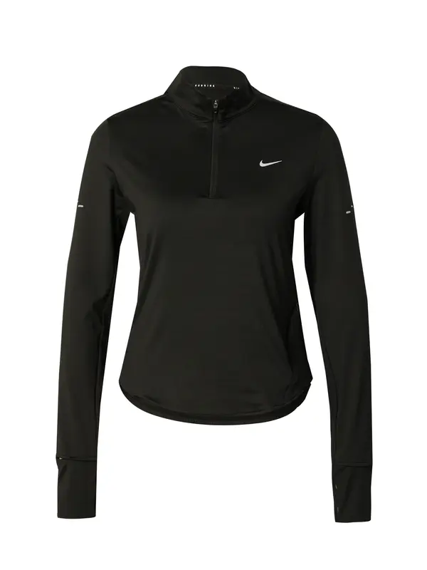 NIKE NIKE Funkcionalna majica 'Swift'  črna / bela