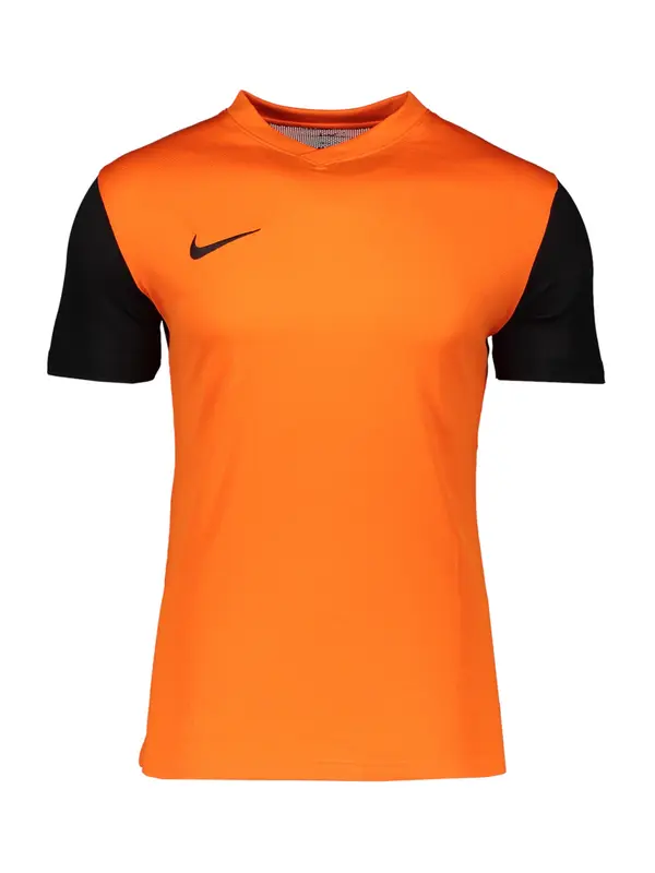 NIKE NIKE Funkcionalna majica 'Tiempo Premier II'  oranžna / črna