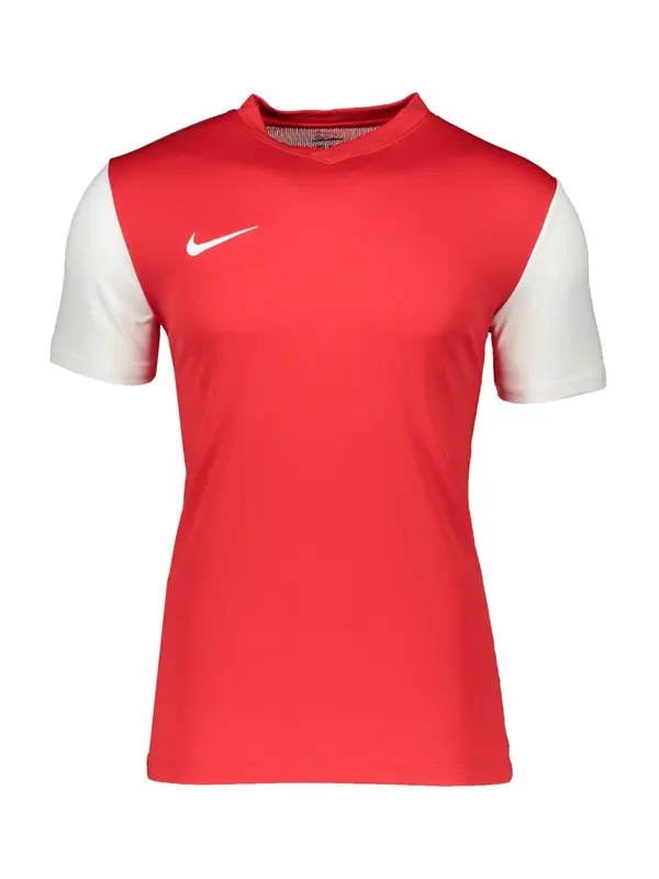 NIKE NIKE Funkcionalna majica 'Tiempo Premier II'  rdeča / bela