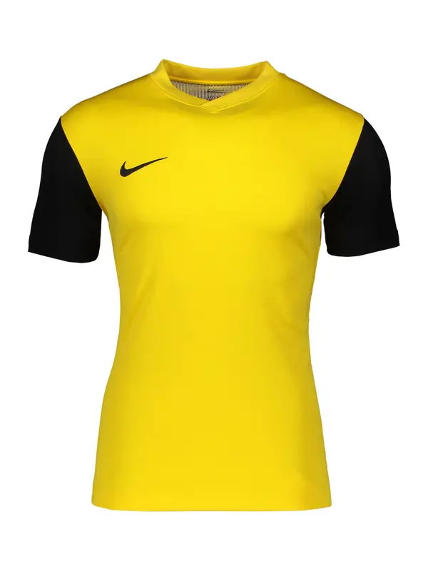 NIKE NIKE Funkcionalna majica 'Tiempo Premier II'  rumena / črna