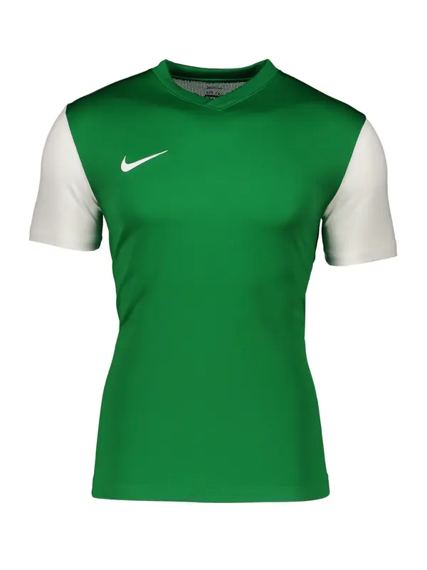 NIKE NIKE Funkcionalna majica 'Tiempo Premier II'  zelena / bela / naravno bela