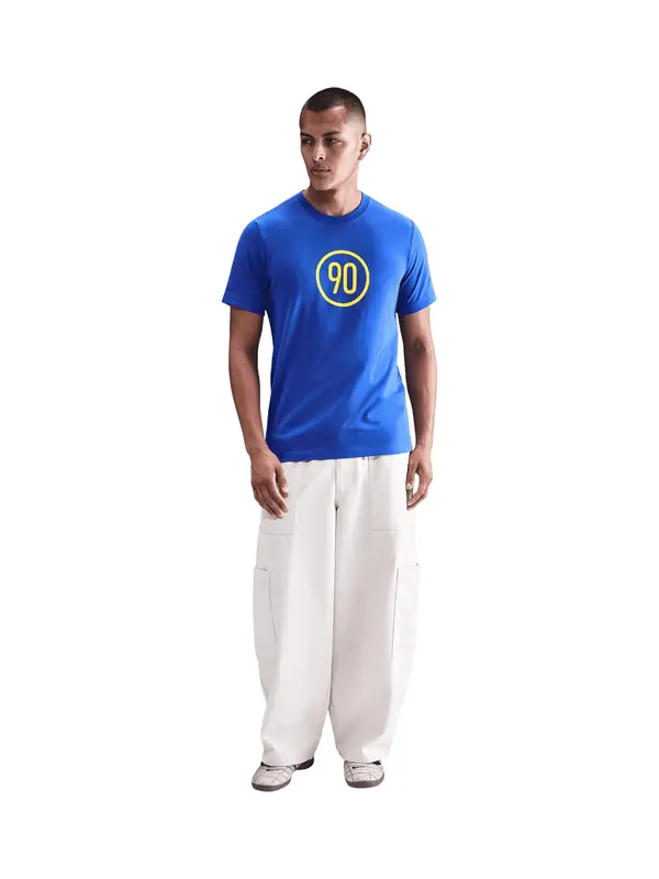 NIKE NIKE Funkcionalna majica 'Total 90'  modra / rumena
