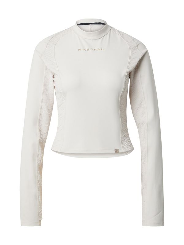 NIKE NIKE Funkcionalna majica 'TRAIL'  ecru / brokat