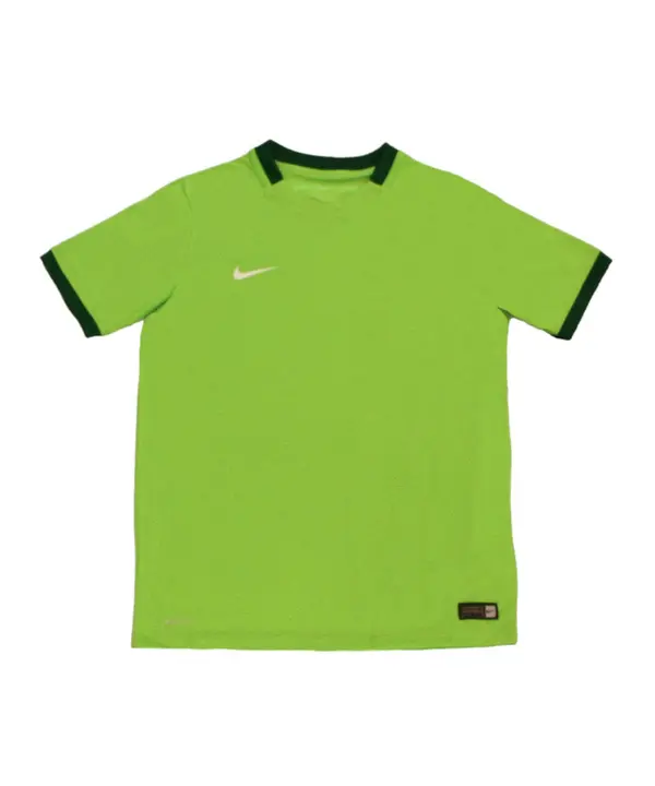 NIKE NIKE Funkcionalna majica  zelena / črna