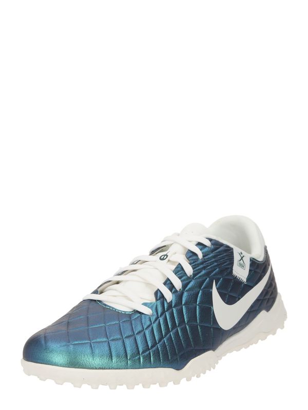 NIKE NIKE Nogometni čevelj 'LEGEND 10 ACADEMY'  petrol / bela