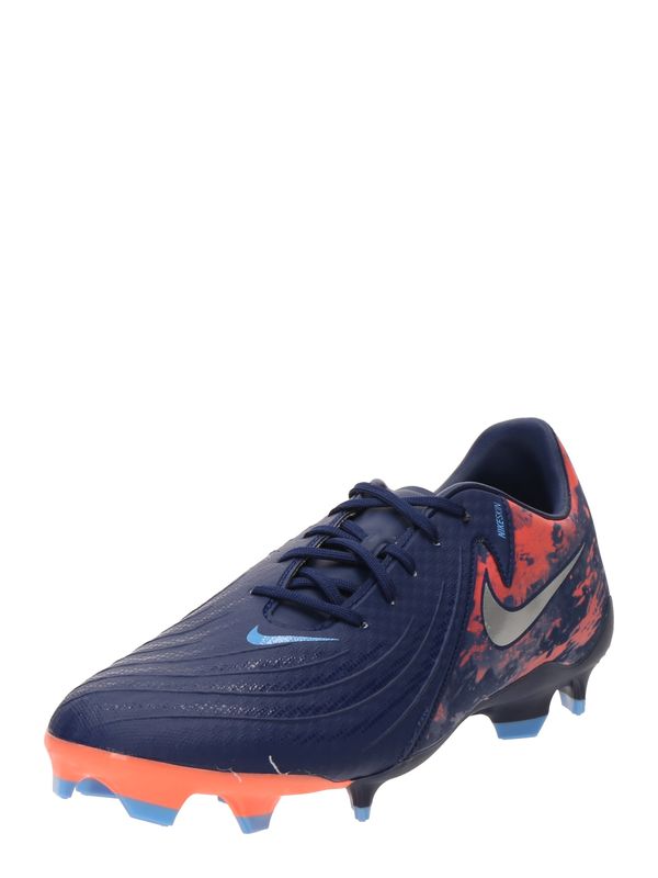 NIKE NIKE Nogometni čevelj 'PHANTOM GX II ACADEMY'  temno modra / oranžna / srebrna