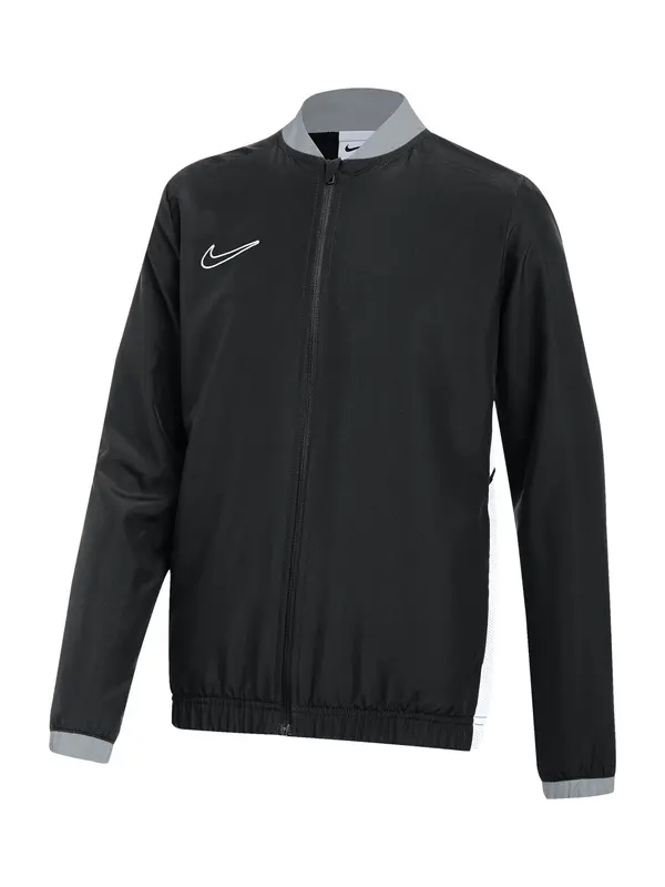 NIKE NIKE Športna jakna 'Academy 25'  srebrno-siva / črna / bela