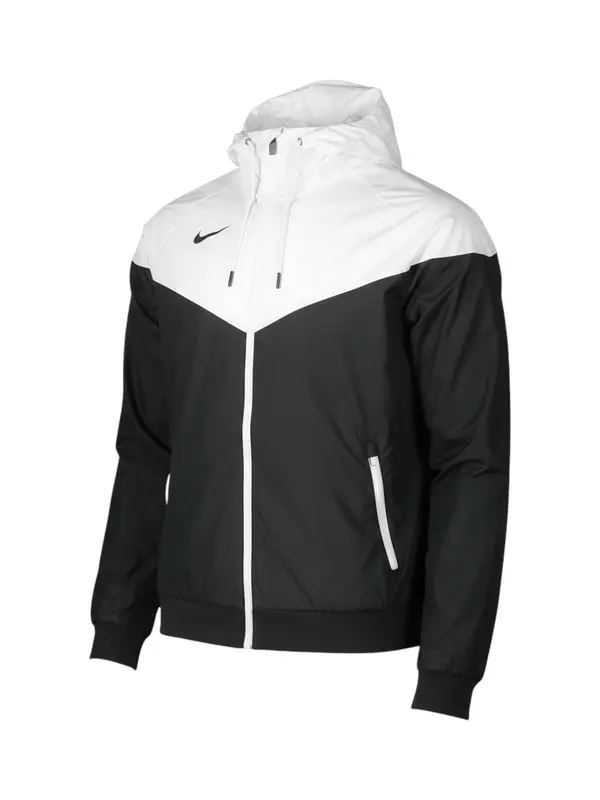 NIKE NIKE Športna jakna 'Authentic'  črna / bela