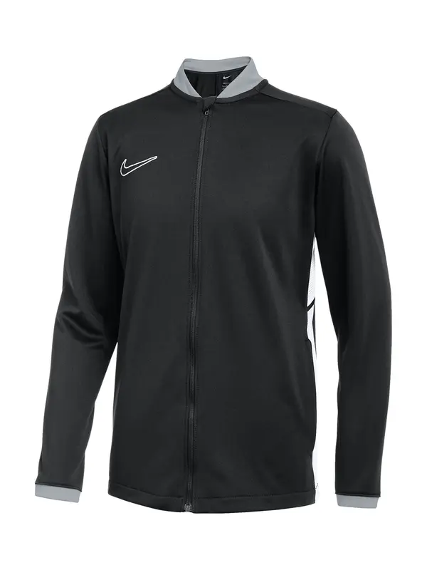 NIKE NIKE Športna jopa na zadrgo 'Academy 25'  svetlo siva / črna / bela