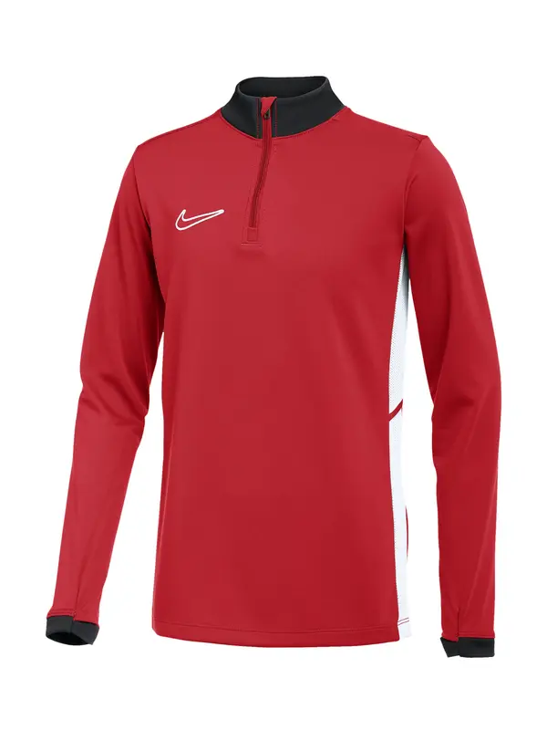 NIKE NIKE Športna majica 'Academy 25 Drill'  rdeča / črna / bela