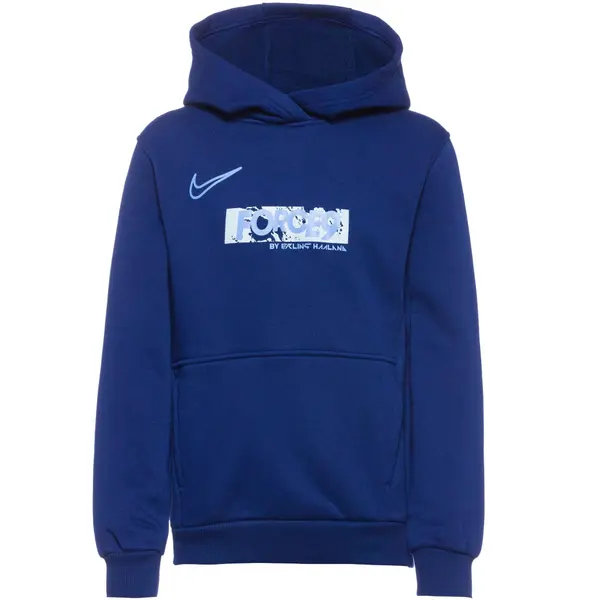 NIKE NIKE Športna majica 'Academy25 Erling Haaland'  mornarska / svetlo modra / bela