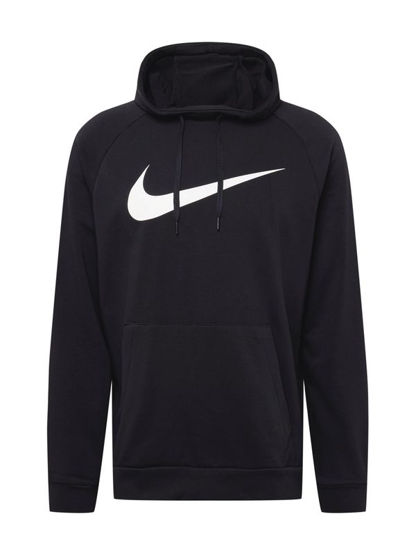 NIKE NIKE Športna majica  črna / bela