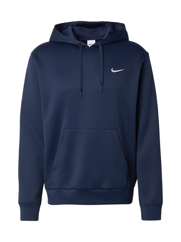 NIKE NIKE Športna majica 'FLEX FLC'  mornarska / bela