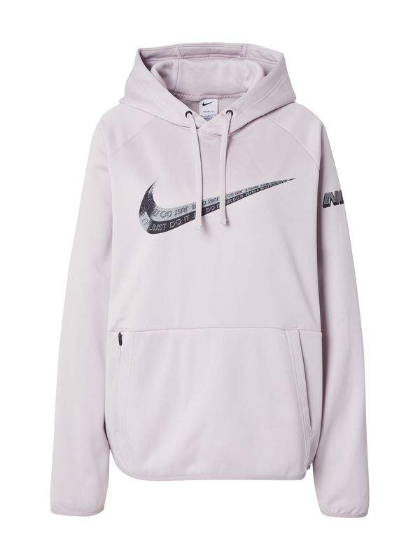 NIKE NIKE Športna majica  greige / svetlo lila / črna