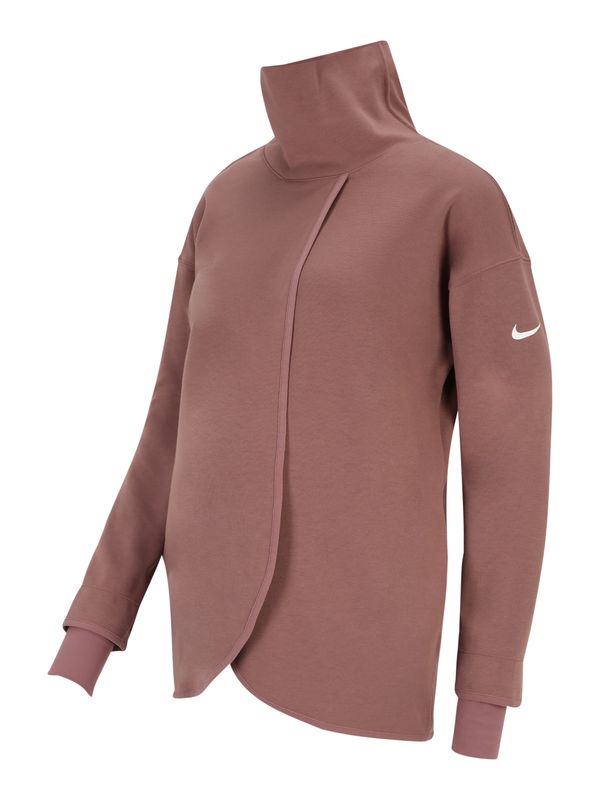 NIKE NIKE Športna majica  mauve / bela