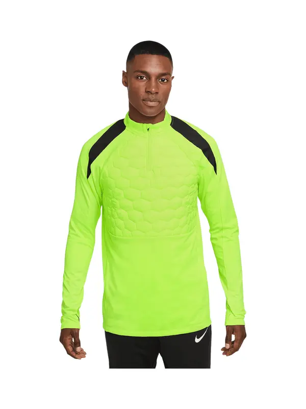 NIKE NIKE Športna majica  neonsko zelena / črna