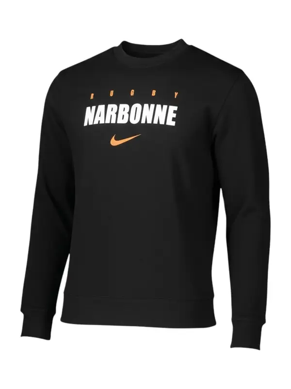 NIKE NIKE Športna majica 'Team Club'  oranžna / črna / bela