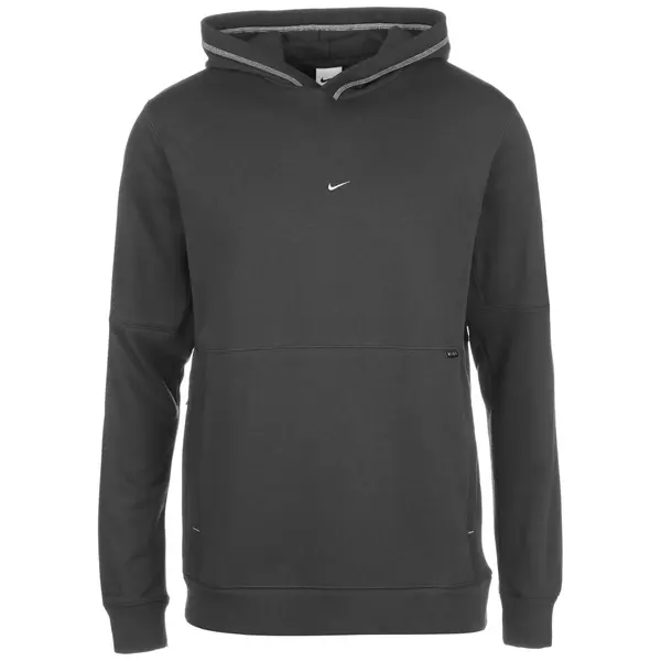 NIKE NIKE Športna majica  temno siva / bela