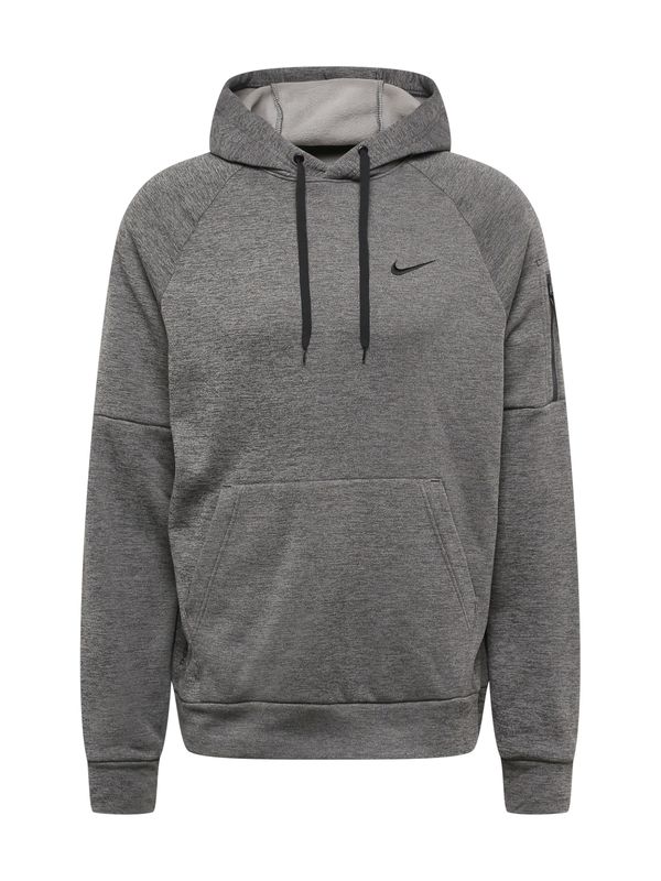 NIKE NIKE Športna majica  temno siva / črna