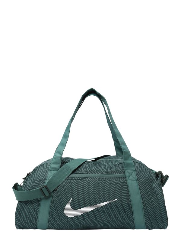 NIKE NIKE Športna torba 'GYM CLUB'  smaragd / jelka / bela