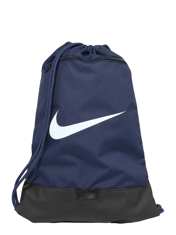 NIKE NIKE Športna torba iz blaga 'Brasilia 9.5'  mornarska / črna / bela