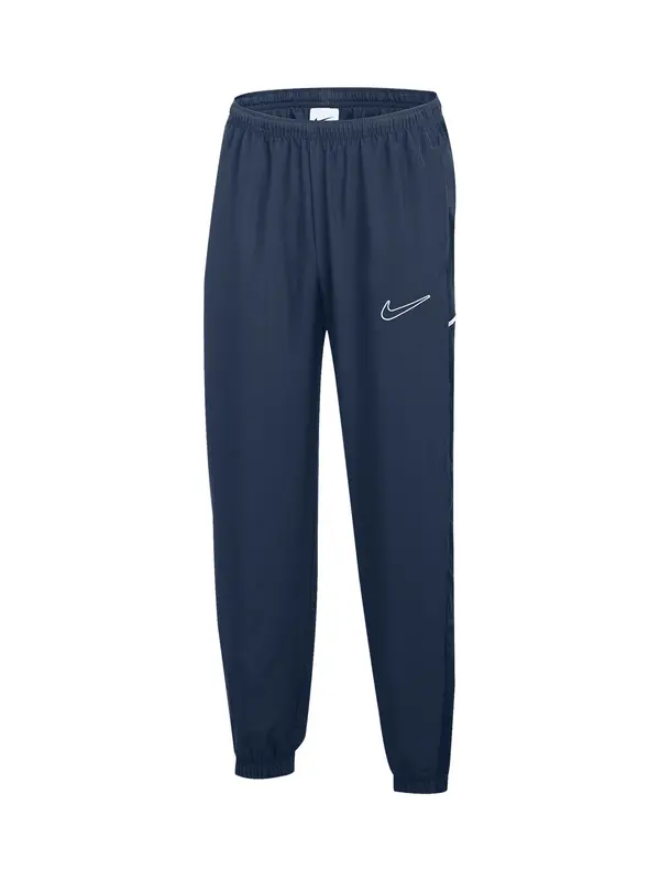 NIKE NIKE Športne hlače 'Academy 25'  mornarska / bela