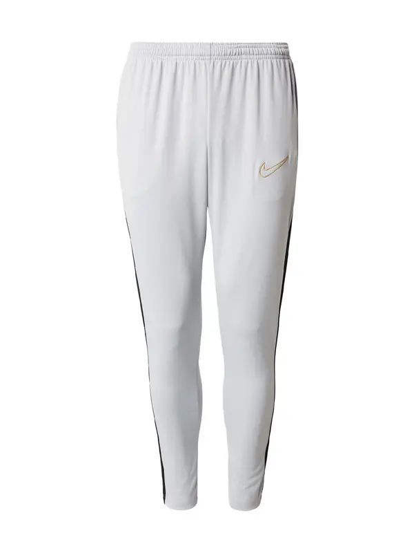 NIKE NIKE Športne hlače 'Academy 25'  pastelno rumena / svetlo siva / črna / bela