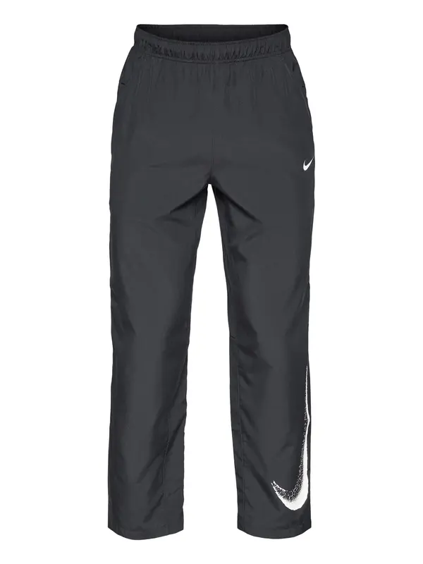 NIKE NIKE Športne hlače  črna / bela