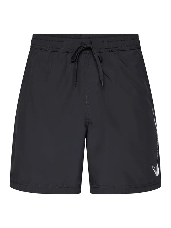 NIKE NIKE Športne hlače  črna / bela
