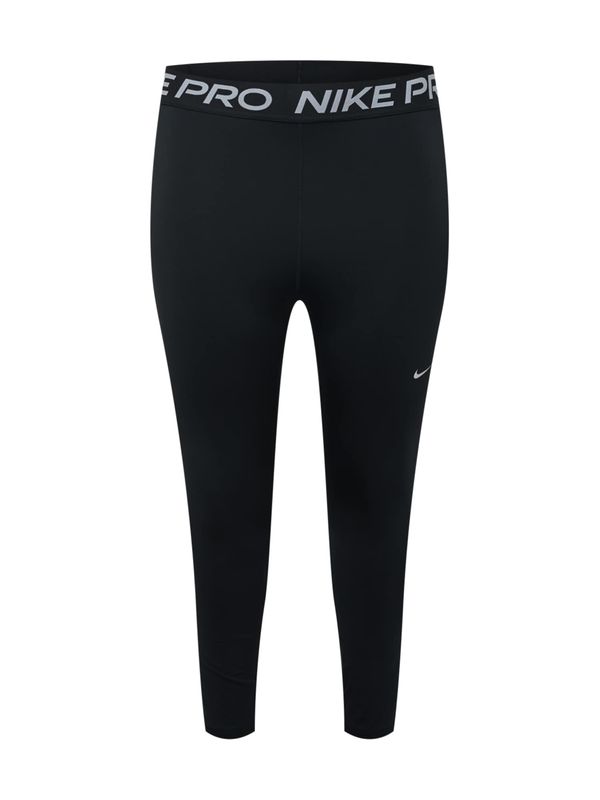 NIKE NIKE Športne hlače  črna / bela